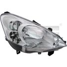 Scheinwerfer R H4 +LWR +MOT CHROM PEUGEOT PARTNER 4,08-3,12 4891,513,1