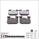 ZIMMERMANN Bremsbeläge 25028.181.1