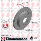 ZIMMERMANN Bremsscheibe 370.3089.20