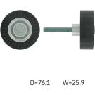 Umlenkrolle Multi-V AUDI A3,SKODA Octavia,VW Golf V VKM 31044