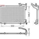 DENSO Kondensator, Klimaanlage DCN10054