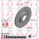 ZIMMERMANN Bremsscheibe 180.3028.20 Coat Z