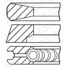 GOETZE ENGINE Kolbenringsatz 08-854700-00