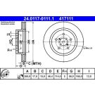 Bremsscheibe 24.0117-0111.1