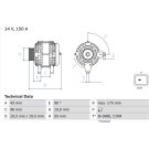 Lichtmaschine 0 986 082 240