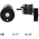 Spannrolle Multi-V VKM 31034