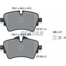 Bremsbelagsatz Bmw S. 2 1.5-2.0 D 14 2218701