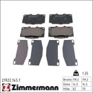 ZIMMERMANN Bremsbeläge 21922.145.1