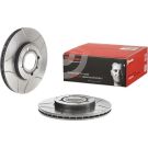 17 481 014M Bremsscheibe VA Brembo Max VW Polo,Golf,Passat,SEAT 85 XTRA LINE - Max 09.5166.75