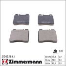 ZIMMERMANN Bremsbeläge 21303.188.1
