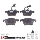 ZIMMERMANN Bremsbeläge 23747.185.1