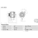 Lichtmaschine 0 986 041 310