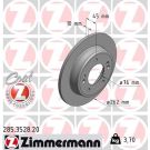 ZIMMERMANN Bremsscheibe 285.3528.20 Coat Z