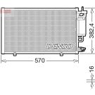 DENSO Kondensator, Klimaanlage DCN10051