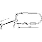 Handbremsseil MERCEDES A 09 1987482490