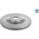12 481 037PD Bremsscheibe VA Platinum AUDI A3,S3,VW R32,SEAT,SKODA 04 MEYLE-PD: Advanced performance and design 115 521 1010/PD