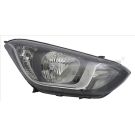 Scheinwerfer L H7/H7 +LWR +MOT CHROM/SCHWARZ HYUNDAI I20 7,12-10,14 3145,506,1