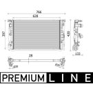 KÜHLER, MOTORKÜHLUNG BEHR Premium Line CR2223000P