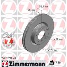 ZIMMERMANN Bremsscheibe 150.1291.20 ZIMMERMANN Bremsscheibe 150.1291.20