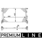 Kühler, Motorkühlung BEHR Premium Line CR 931 000P