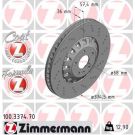 Bremsscheibe VA Sport AUDI A4,A5,A6,A8,Q5,Q7,Q8,VW 15 Formula Z 100.3374.70
