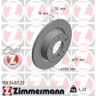 ZIMMERMANN Bremsscheibe 150.3487.20 Coat Z