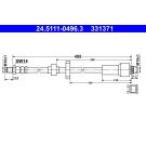 ATE Bremsschlauch 24.5111-0496.3