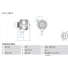Lichtmaschine 0 986 049 221