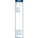 Bosch Wischerblatt N75 3397011822