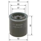 Ölfilter HONDA,SUZUKI,MAZDA,SUBARU 0 986 452 036