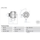 Lichtmaschine 0 986 038 390