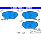 Bremsbelagsatz Vw P. Golf 1.0-2.0 12 13.0460-7303.2