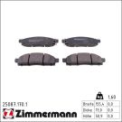 ZIMMERMANN Bremsbeläge 25087.170.1