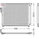 DENSO Kondensator, Klimaanlage DCN10049