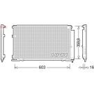 DENSO Klimaanlagenkühler DCN06013