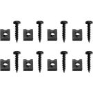 Phonocar Befestigungskit 8 Schrauben 4x20 mm 8 Unterlegsscheiben Befestigungsset 4 Schrauben (4x20mm) + 4 Blechmuttern 2 set 045901