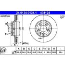 Bremsscheibe Porsche P. Cayenne/Touareg 18 Pr 24.0134-0124.1