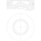 MAHLE Kolben 081 PI 00105 000
