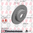 ZIMMERMANN Bremsscheibe 150.2952.32 FORMULA F