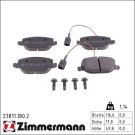 ZIMMERMANN Bremsbeläge 23811.180.2