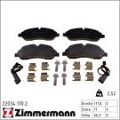 ZIMMERMANN Bremsbeläge 22034.170.2