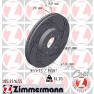 ZIMMERMANN Bremsscheibe 285.3516.55 ZIMMERMANN Bremsscheibe 285.3516.55