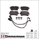 ZIMMERMANN Bremsbeläge 25214.175.2