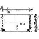 Kühler, Motorkühlung BEHR CR 910 000S