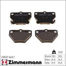 ZIMMERMANN Bremsbeläge 23521.140.1