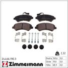 ZIMMERMANN Bremsbeläge 24466.190.3