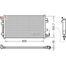DENSO Kondensator, Klimaanlage DCN46035