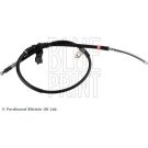 Seilzug, Feststellbremse Mitsubishi T. Pajero 90-00 Le ADC44685