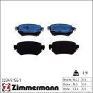 ZIMMERMANN Bremsbelagsatz, Scheibenbremse 22349.155.1