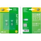 HELLA Glühlampe, Park-/Positionsleuchte 8GP 003 594-163 Long Life Up to 3x Longer Lifetime